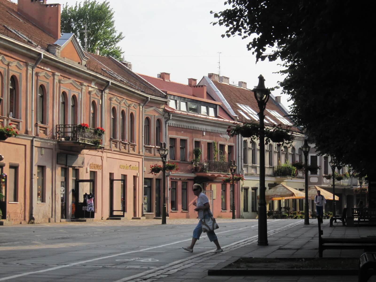 Kaunas street Lithuania
